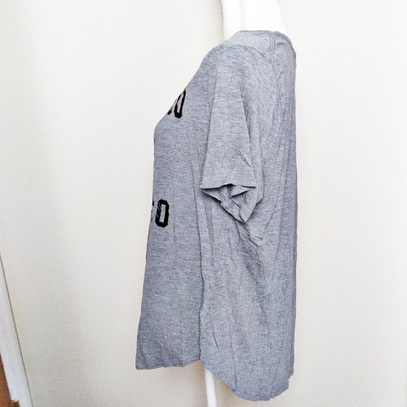 Old Navy Espresso Then Prosecco Gray Graphic Tee - Picture 7 of 7